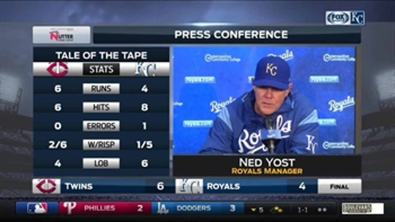 Yost disappointed by loss, encouraged by offense