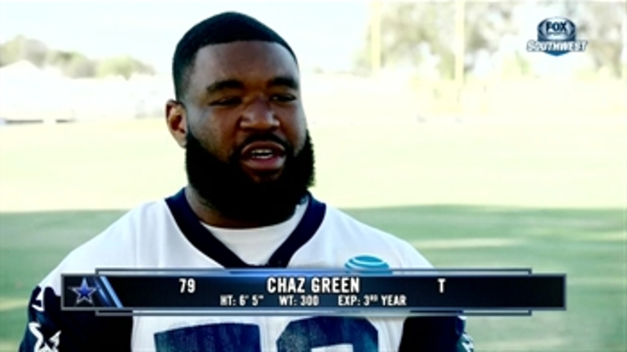Chaz Green competing for a starting role on Cowboys