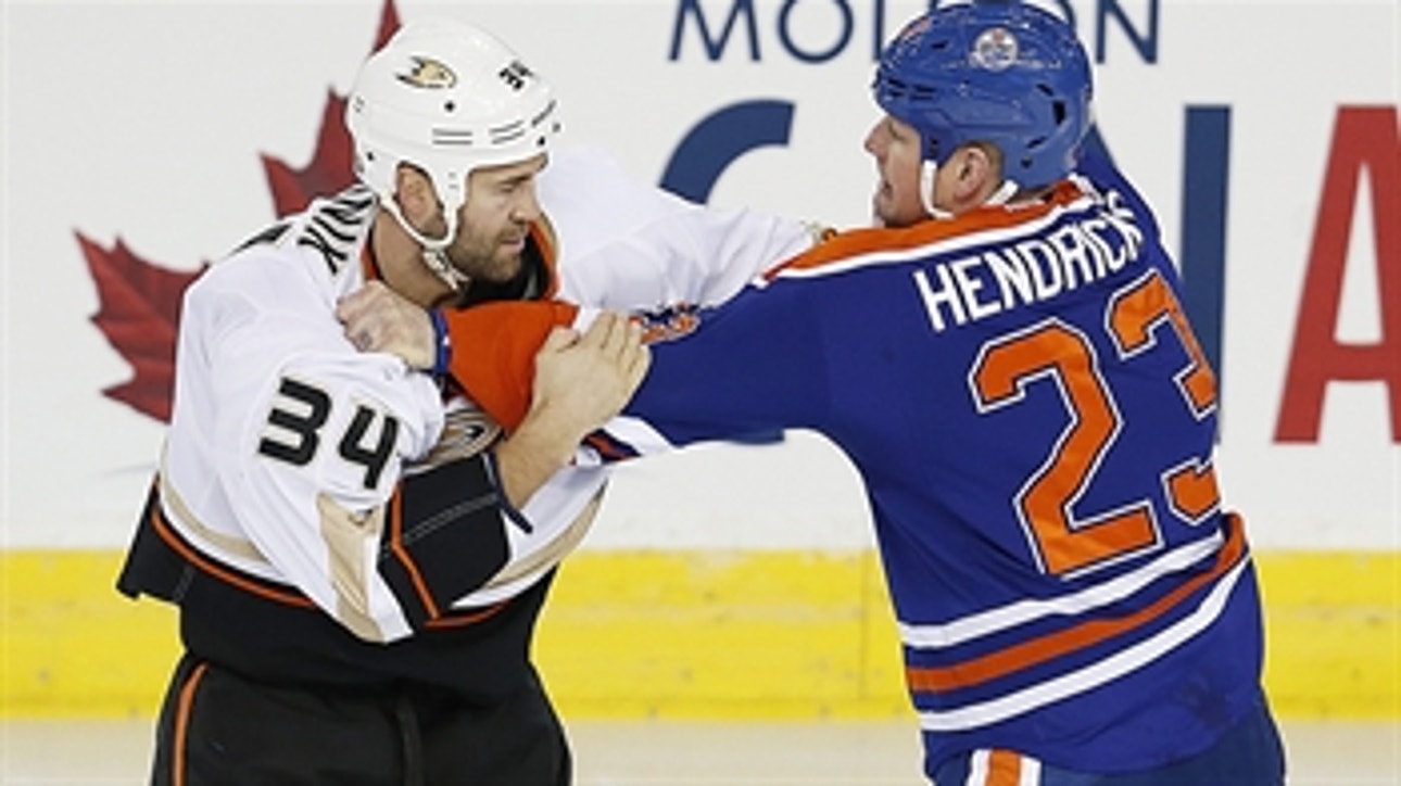 Ducks edged out in OT vs. Oilers