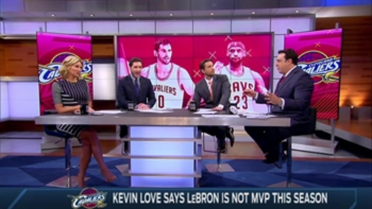 Kevin Love Chooses Russell Westbrook Over LeBron James for MVP