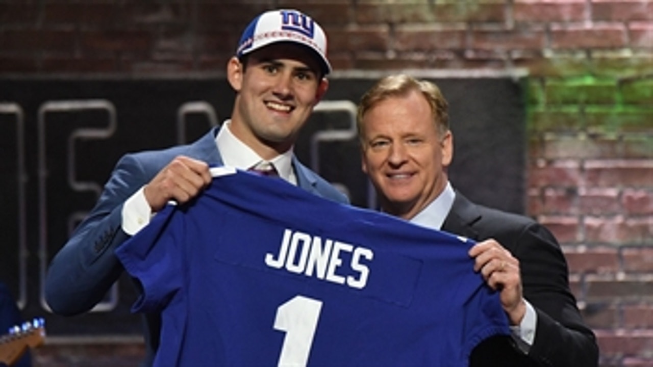 Daniel Jones defends his surprise #6 selection by the New York Giants