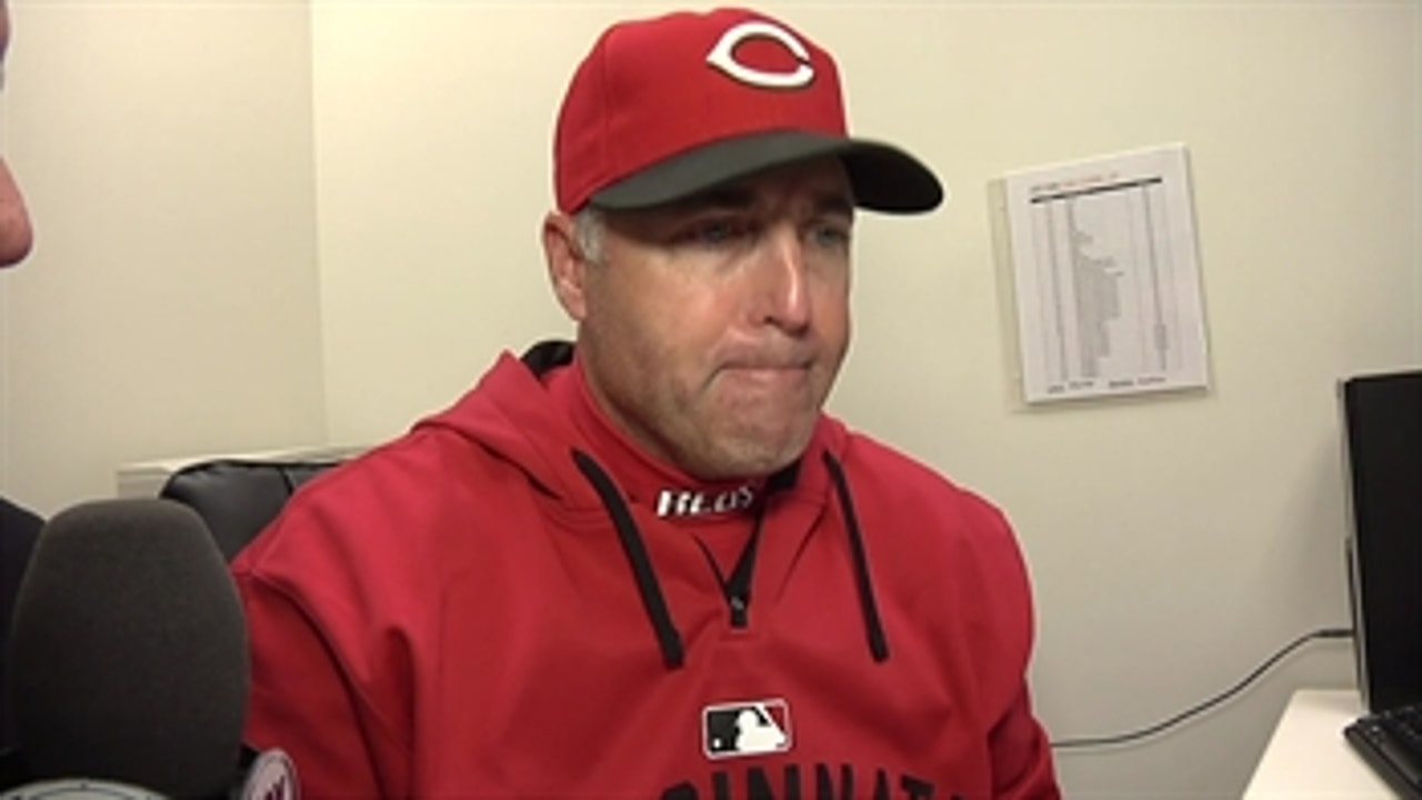 Bryan Price following Reds loss to the Giants