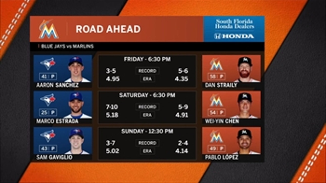 Dan Straily gets the call as Marlins open up homestand vs. Blue Jays