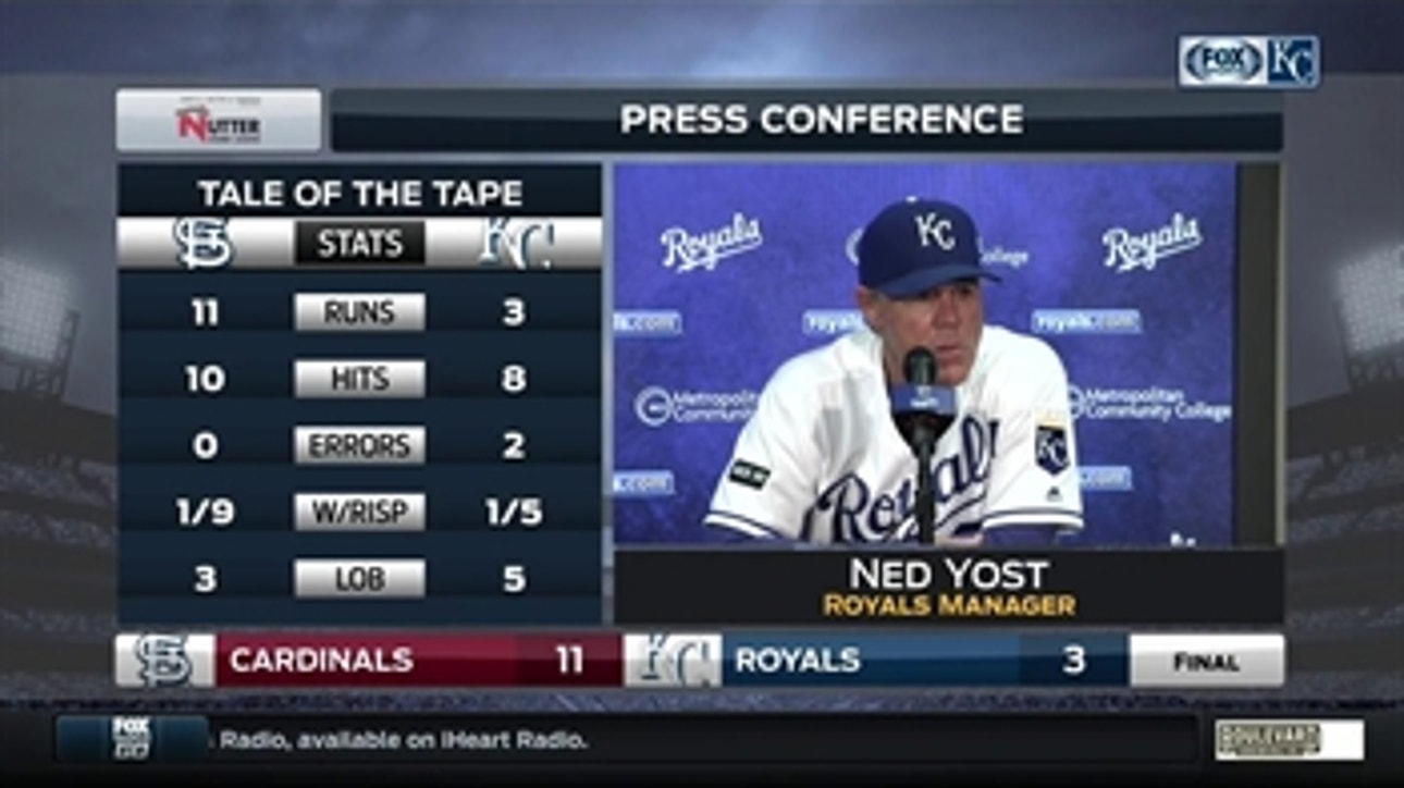 Yost on Kennedy: 'He had a bad inning' (and five OK ones)