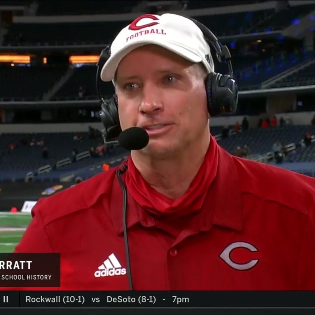 Scott Surratt on Winning his Eighth State Title as Head Coach ' UIL State  Championship | FOX Sports