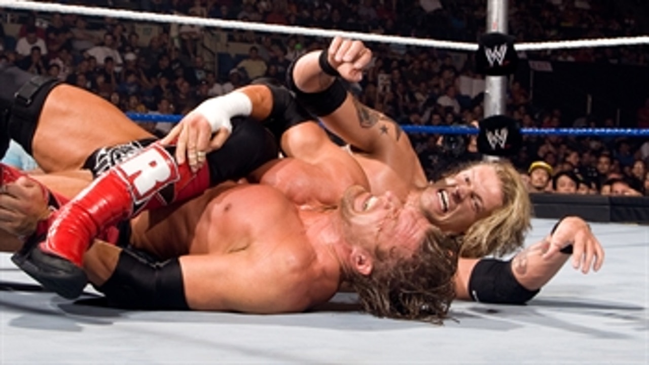 Triple H vs. Edge - WWE Title Match: WWE Great American Bash 2008 (Full Match)