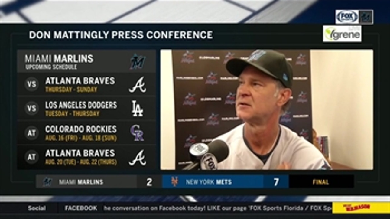 Don Mattingly: We kinda got manhandled this whole trip