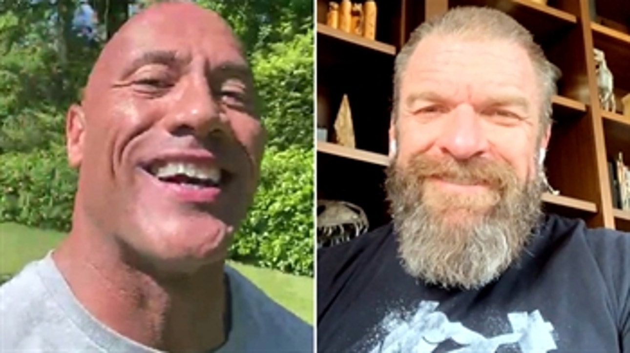 The Rock’s surprise message to Triple H: WWE’s The Bump, April 22, 2020