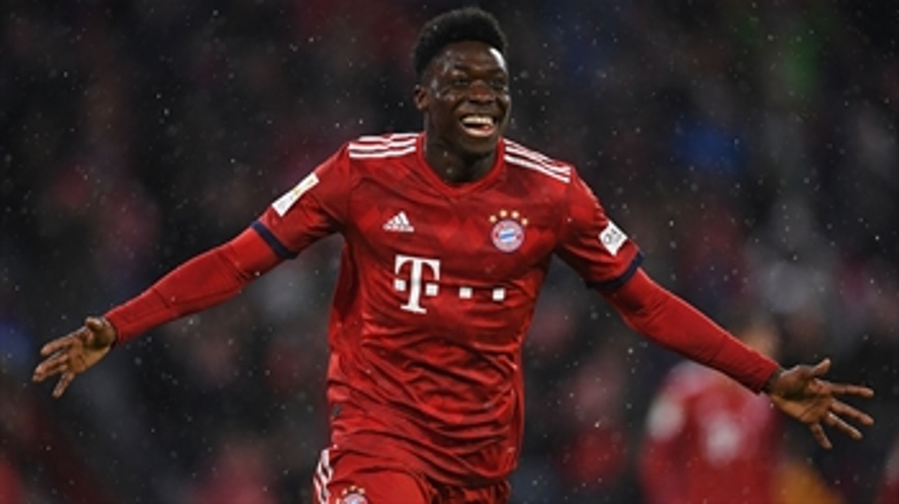 Alphonso Davies scores his first Bayern Munich goal | 2019 Bundesliga Highlights