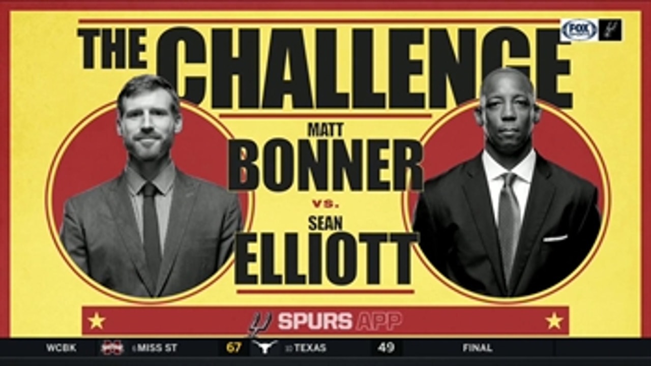Spurs Pop-A-Shot Challenge - Elliott vs. Bonner ' Spurs Live
