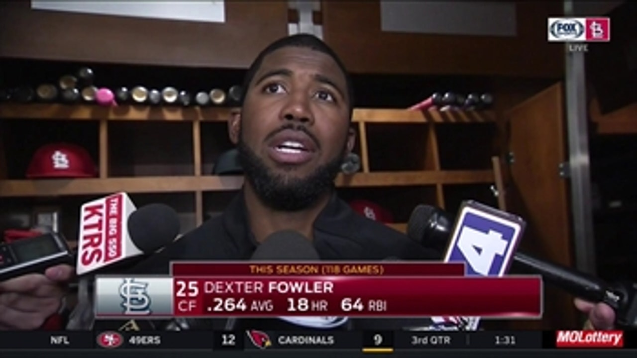 Dexter Fowler: 'We didn't achieve what we set out to achieve'