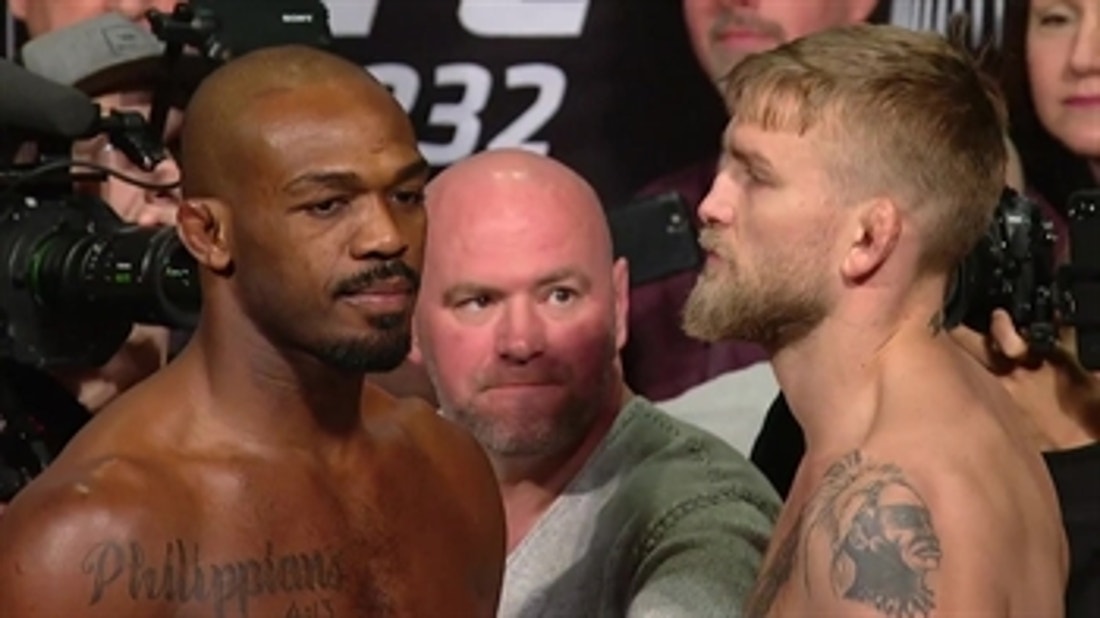 Jon Jones vs Alexander Gustafsson | WEIGH-INS | FACE-OFF | UFC 232