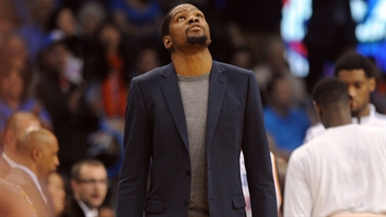 Kevin Durant out indefinitely