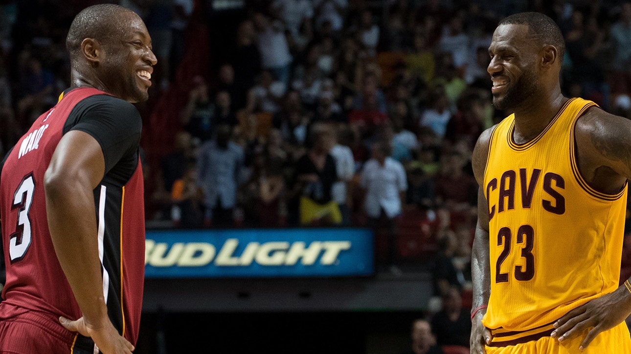 Dwyane Wade reportedly agrees to deal to join LeBron James in Cleveland ' FIRST THINGS FIRST