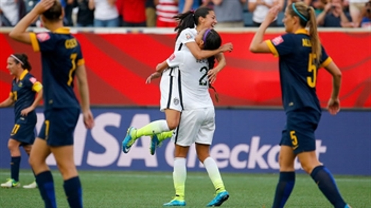 Press slots home to put USA ahead of Australia - FIFA Women's World Cup 2015 Highlights
