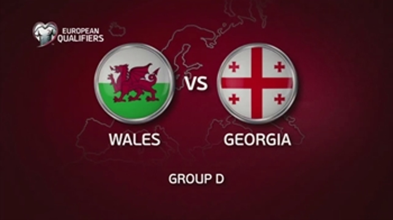 Wales vs. Georgia ' 2016 European Qualifiers
