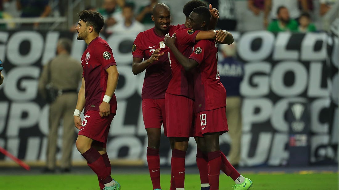 Qatar hangs on for 3-2 win over El Salvador in Gold Cup quarterfinals