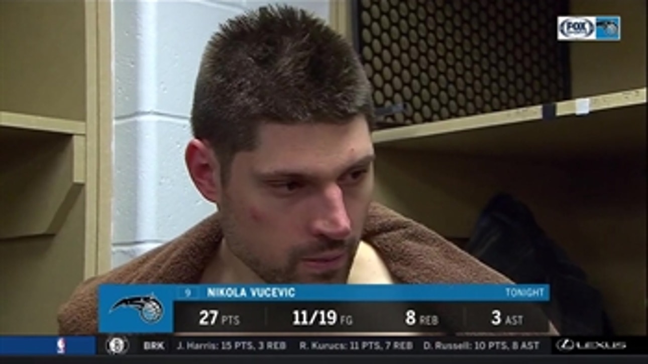 Nikola Vucevic credits Magic for fighting all game in Indy