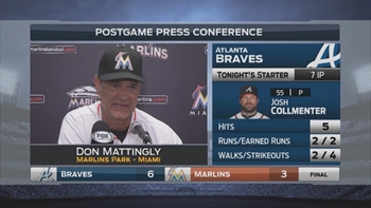 Don Mattingly: Getting down early put us in a bind