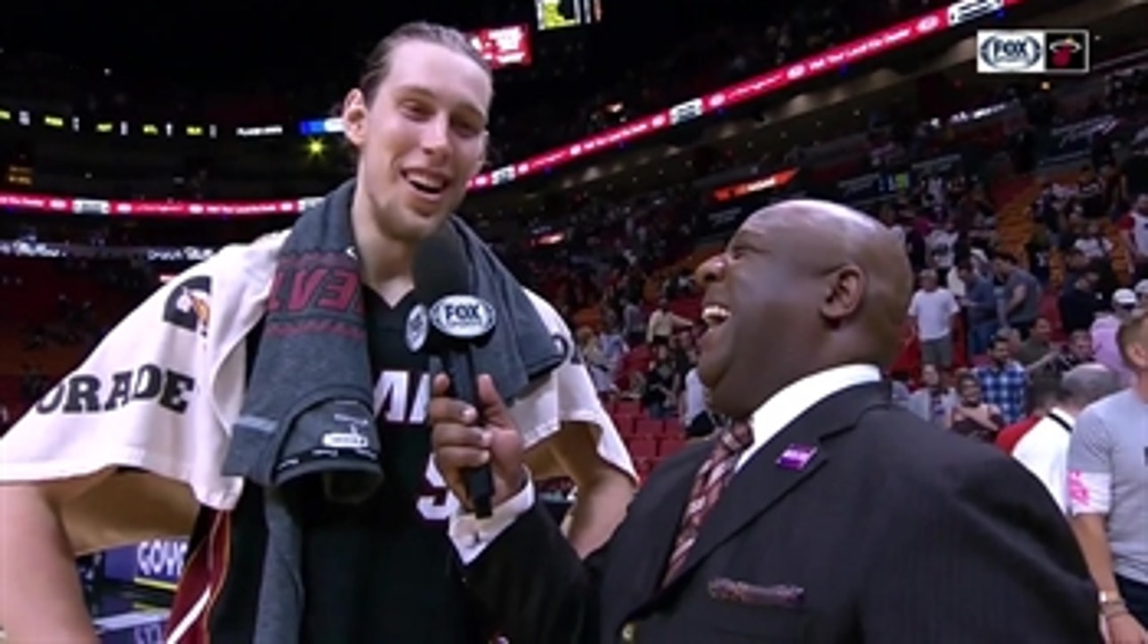 Kelly Olynyk: "When we're playing together, we're a really tough team