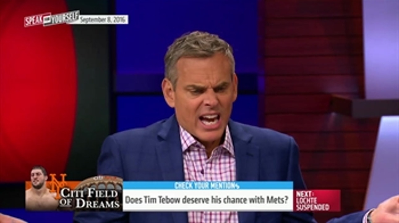 Tim Tebow earned his chance with the Mets...or did he? - 'Speak for Yourself'