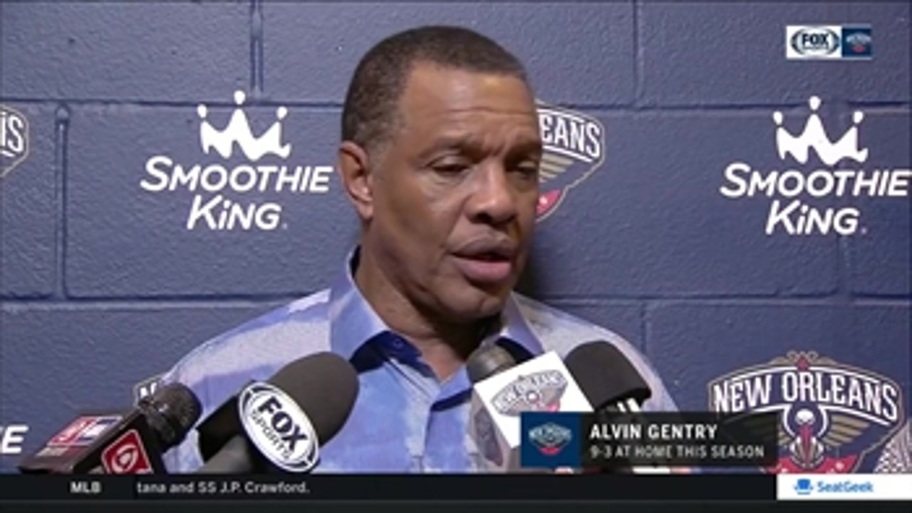 Alvin Gentry: 'We missed some easy shots, they made some'