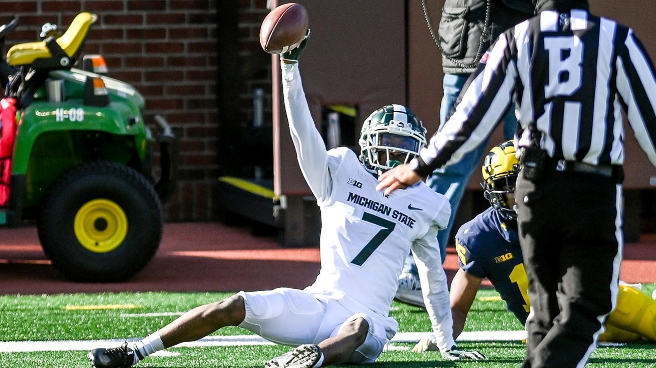 No. 13 Michigan stunned by Ricky White, Michigan State in 27-24 loss