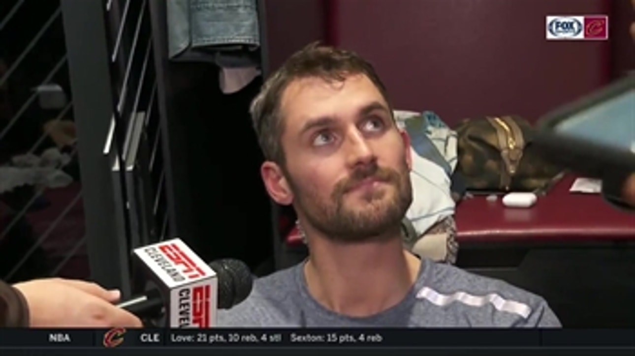 Kevin Love says the Cavaliers can learn a lot after loss to the Heat