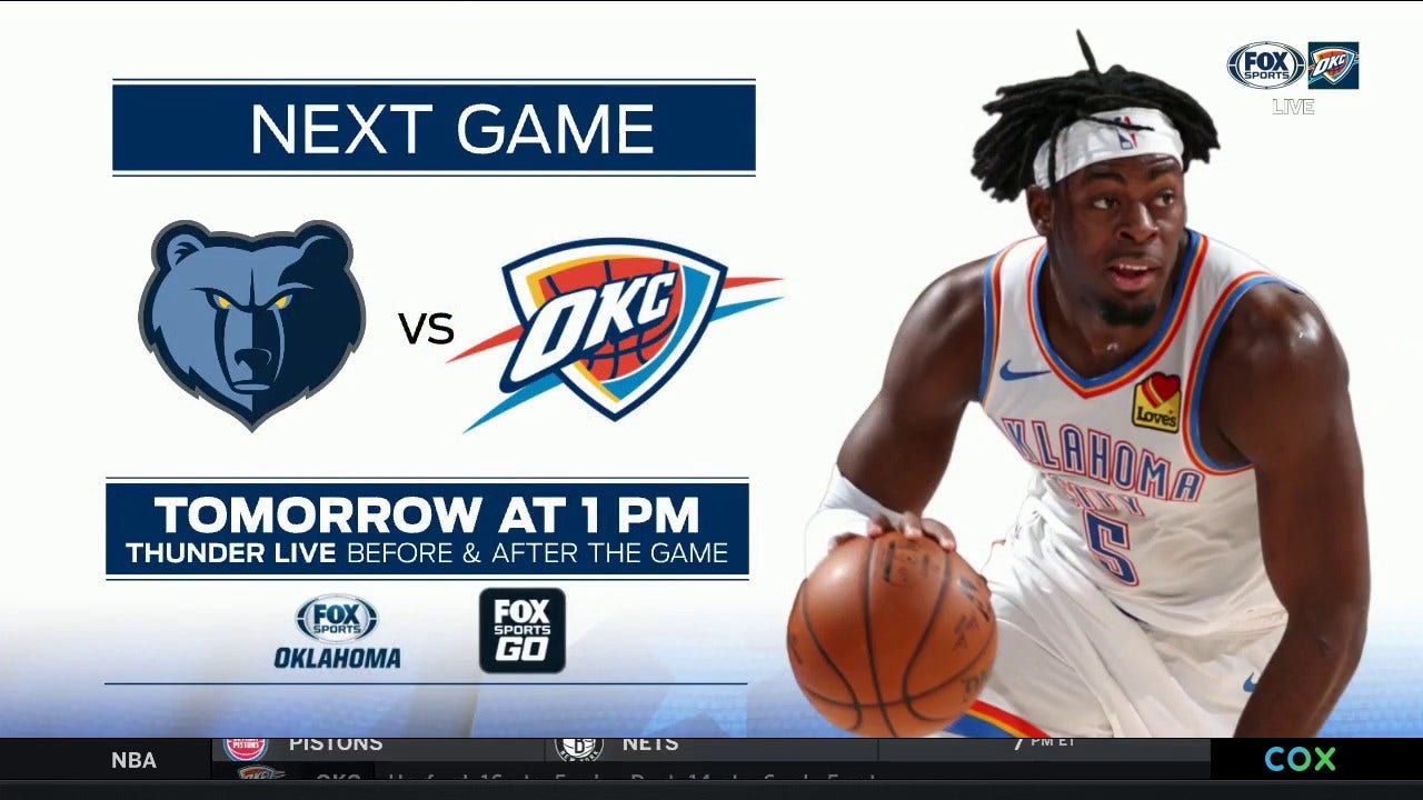Look ahead to OKC vs. Memphis | Thunder Live