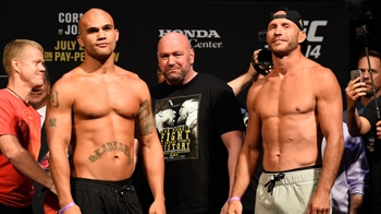 Robbie Lawler vs. Donald Cerrone ' Weigh-In ' UFC 214