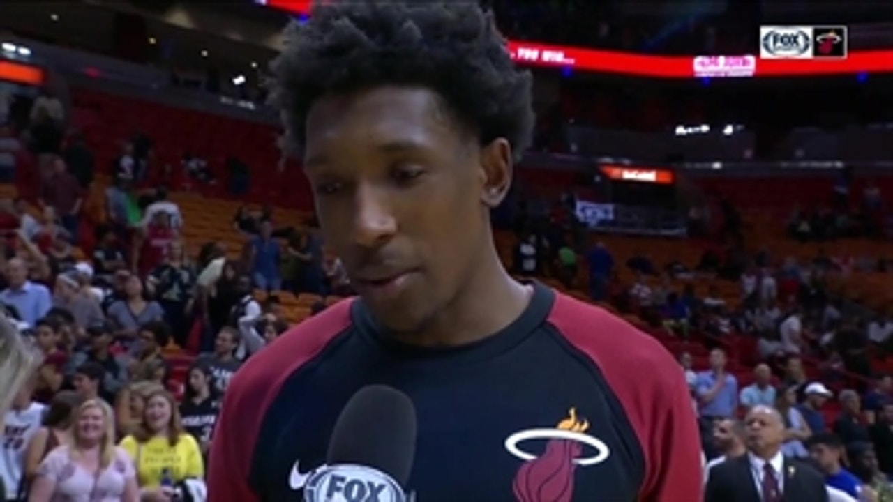 Josh Richardson on Heat chemistry, health heading into regular season