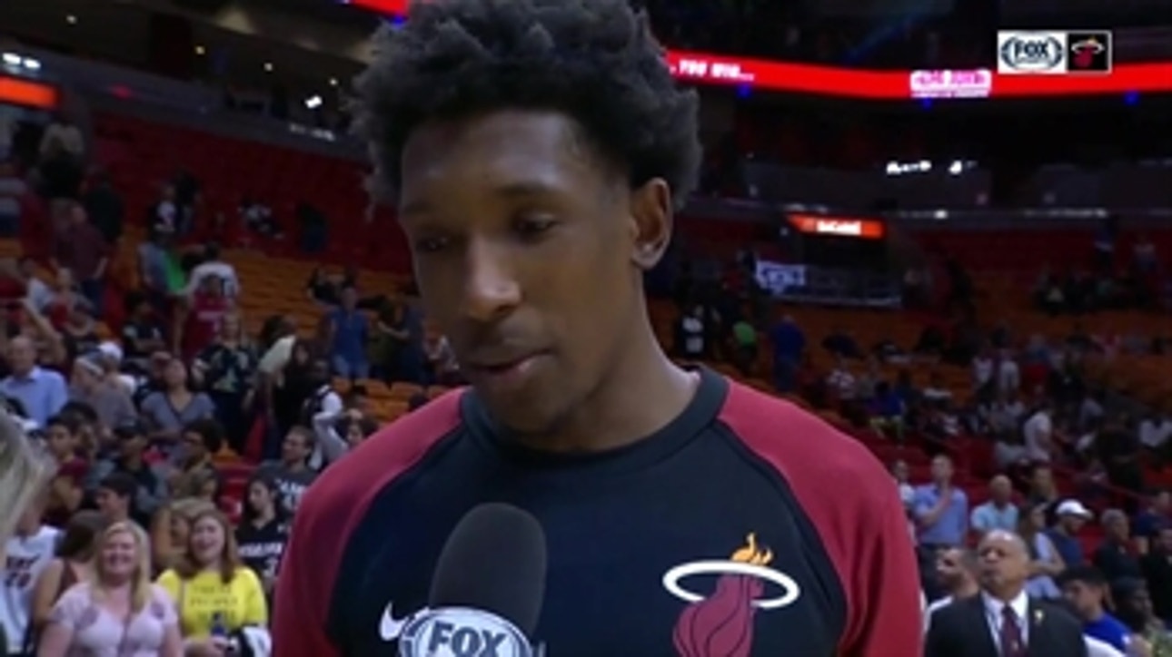 Josh Richardson on Heat chemistry, health heading into regular season