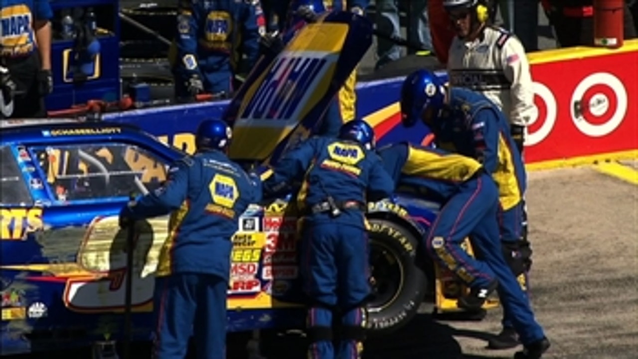 NNS: Chase Elliott Hits Wall, Damages Suspension - Charlotte 2014