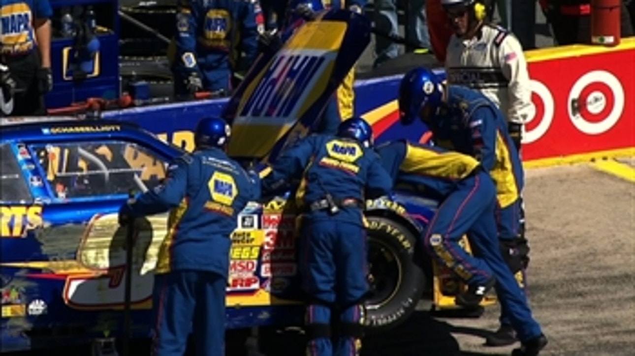 NNS: Chase Elliott Hits Wall, Damages Suspension - Charlotte 2014