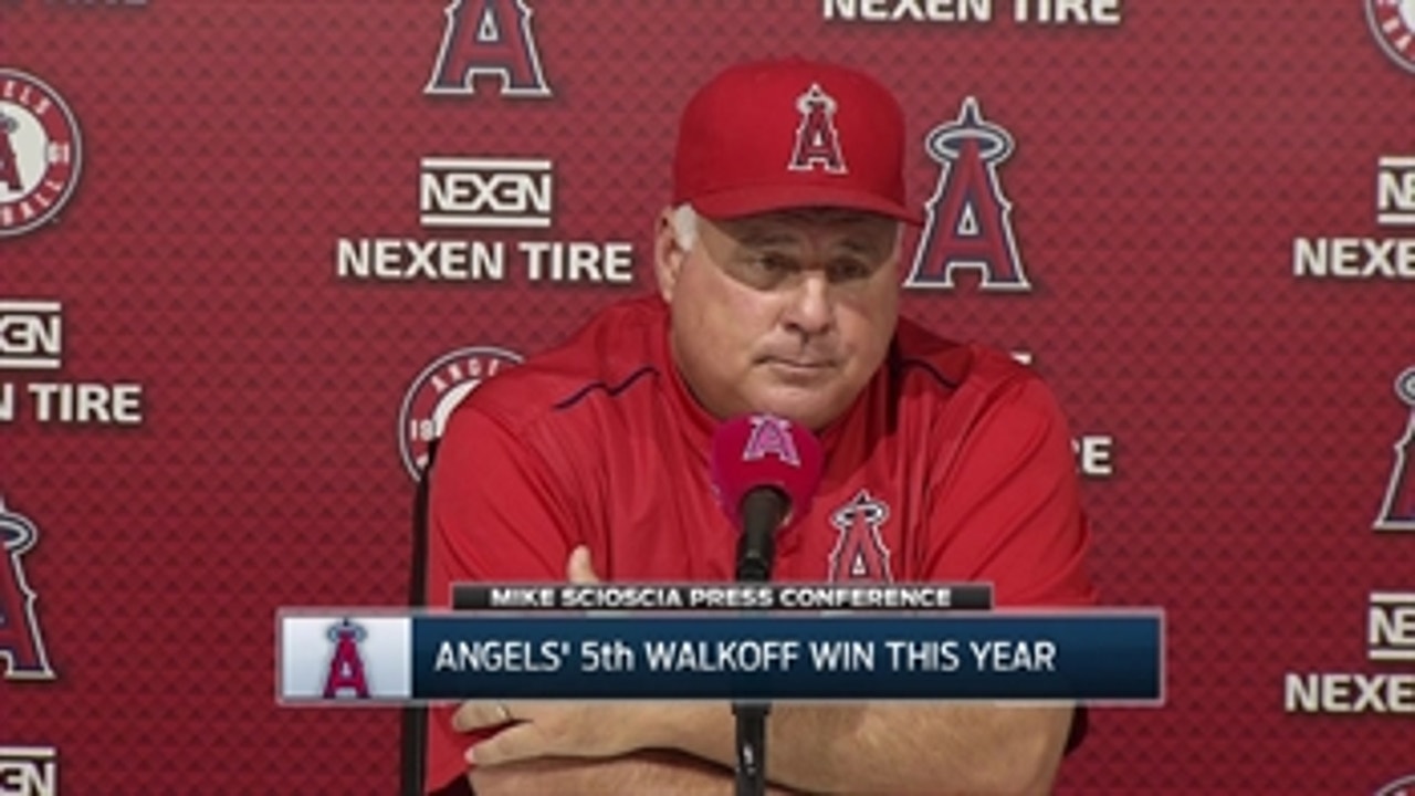 Mike Scioscia postgame (7/28): 'It was good fortune for us'