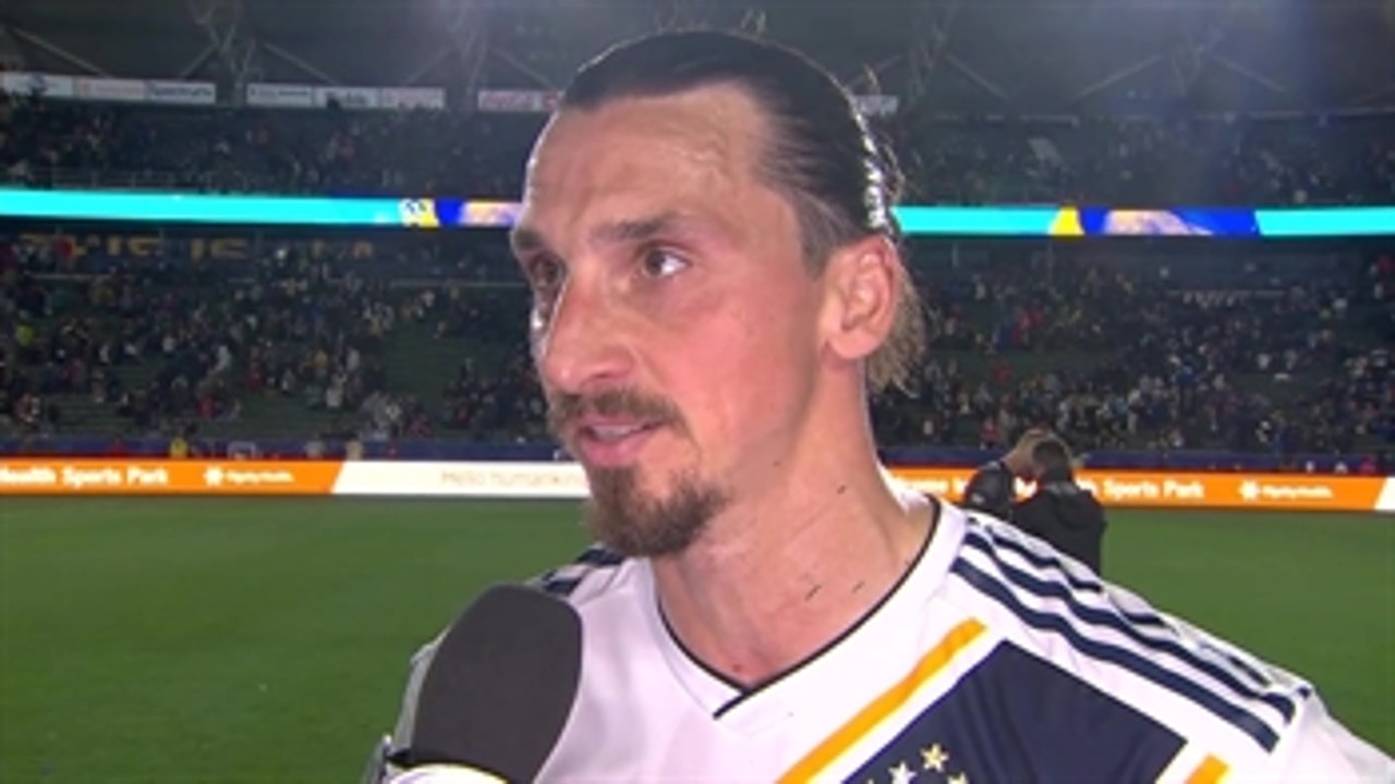Zlatan Ibrahimovic on LA Galaxy's youth players: 'They are the guys that motivate me'