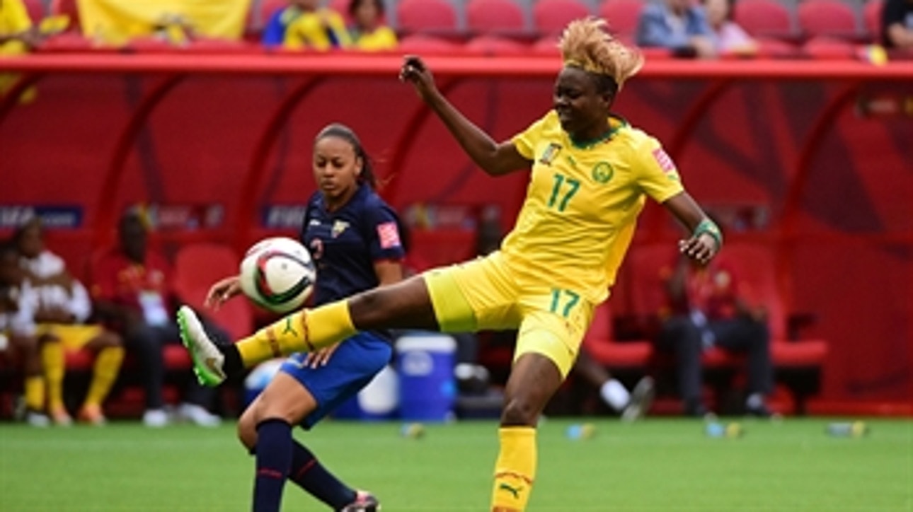 Gaelle Enganamouit seals hat-trick against Ecuador - FIFA Women's World Cup 2015 Highlights