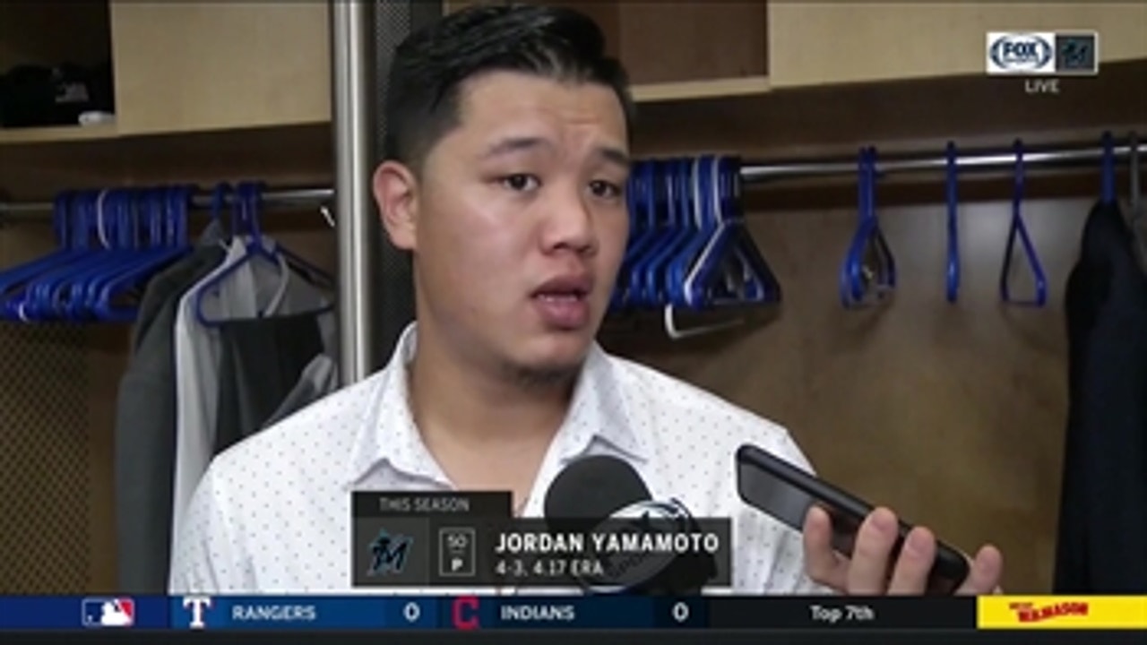 Jordan Yamamoto knows he can't fall behind batters