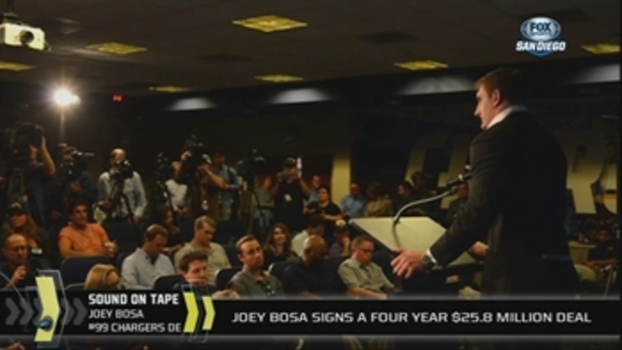 Joey Bosa: 'Leave it to Mom to mess up on Facebook'