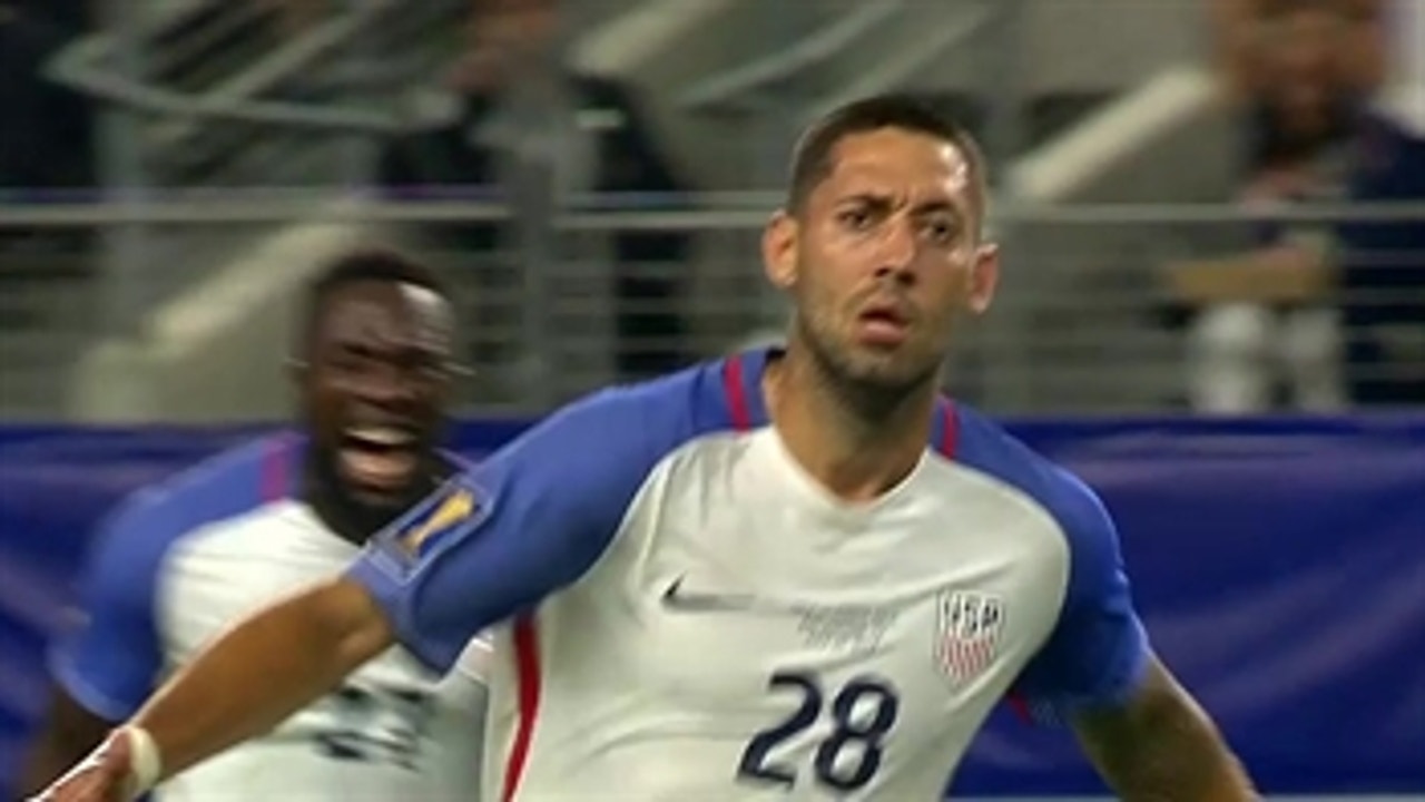 Dempsey ties Landon Donovan's all-time USMNT goal record ' 2017 CONCACAF Gold Cup Highlights