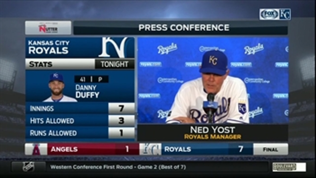 Yost says Mondesi 'looks like he's starting to get more and more comfortable'