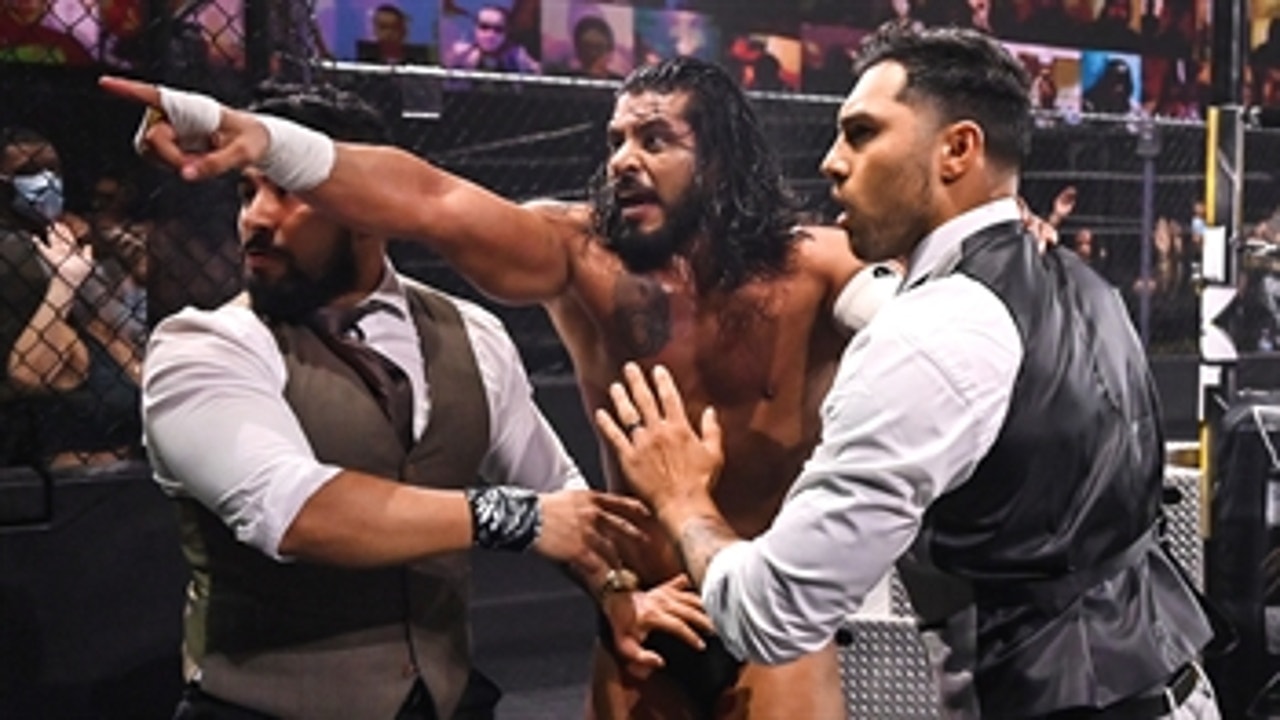 Ashante "Thee" Adonis evens the odds against Legado del Fantasma: NXT TakeOver 31 (WWE Network Exclusive)