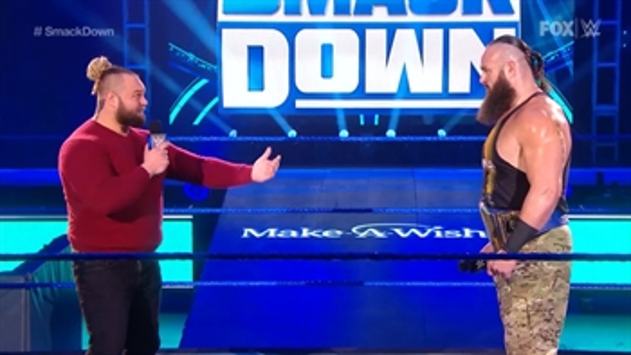 Bray Wyatt and Braun Strowman came face-to-face ahead of Money in the Bank