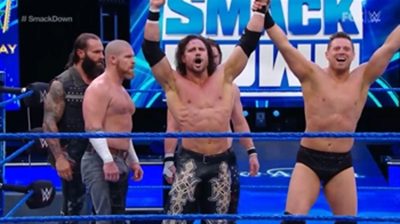 The Miz & John Morrison with The Forgotten Sons def. Lucha House Party & New Day