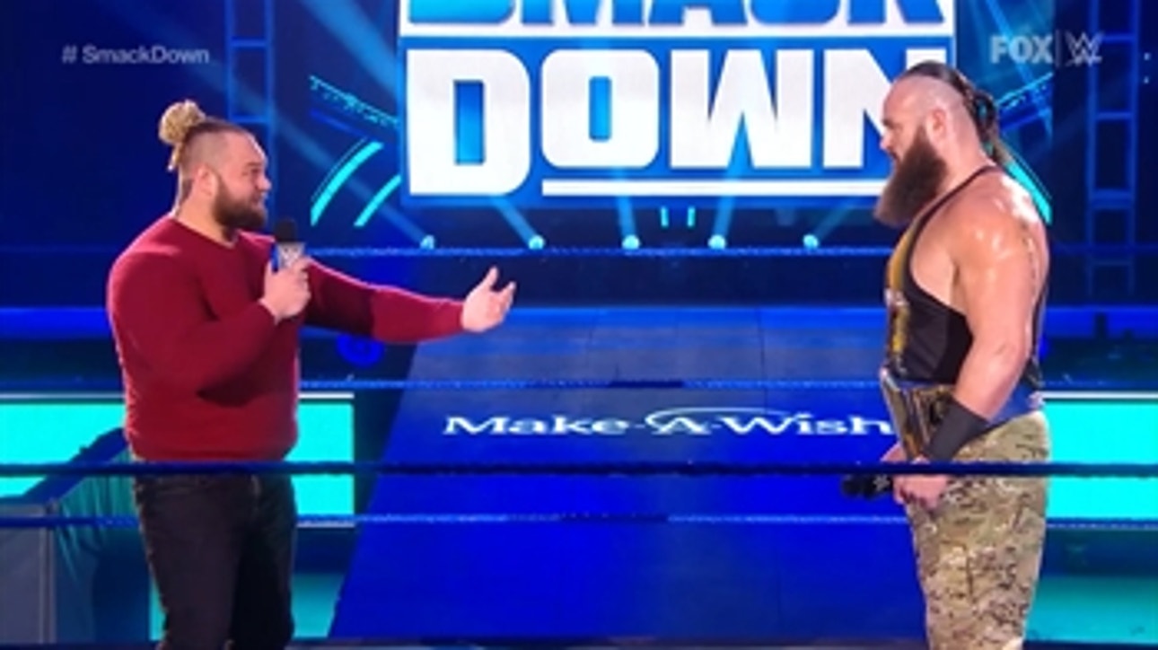 Bray Wyatt and Braun Strowman came face-to-face ahead of Money in the Bank