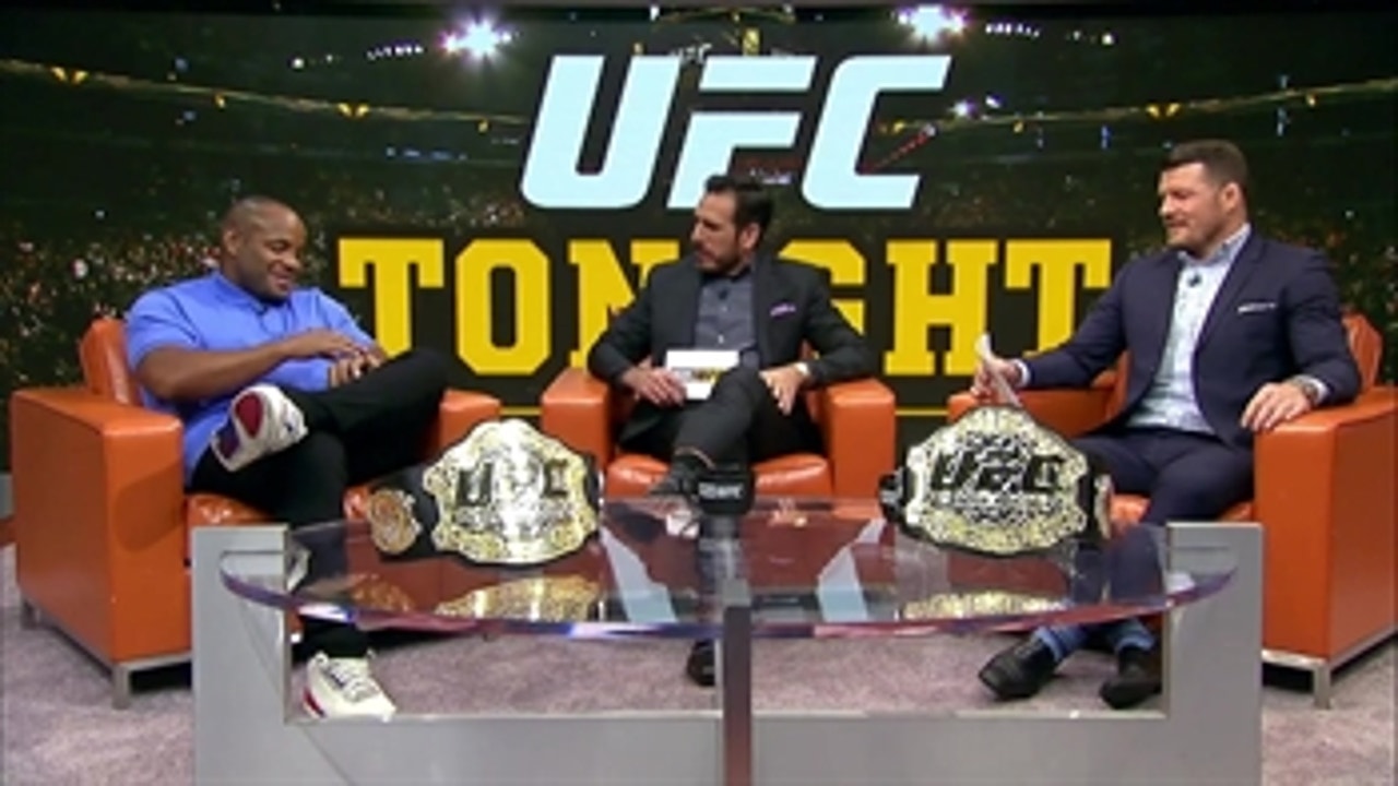 Daniel Cormier visits the UFC Tonight set ' INTERVIEW ' UFC TONIGHT