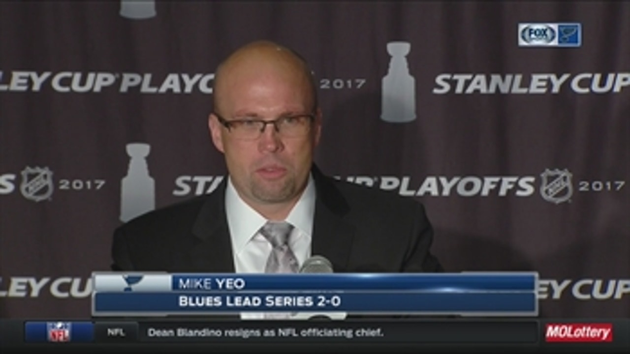 Mike Yeo: 'We've gotta make sure that we continue to get better'