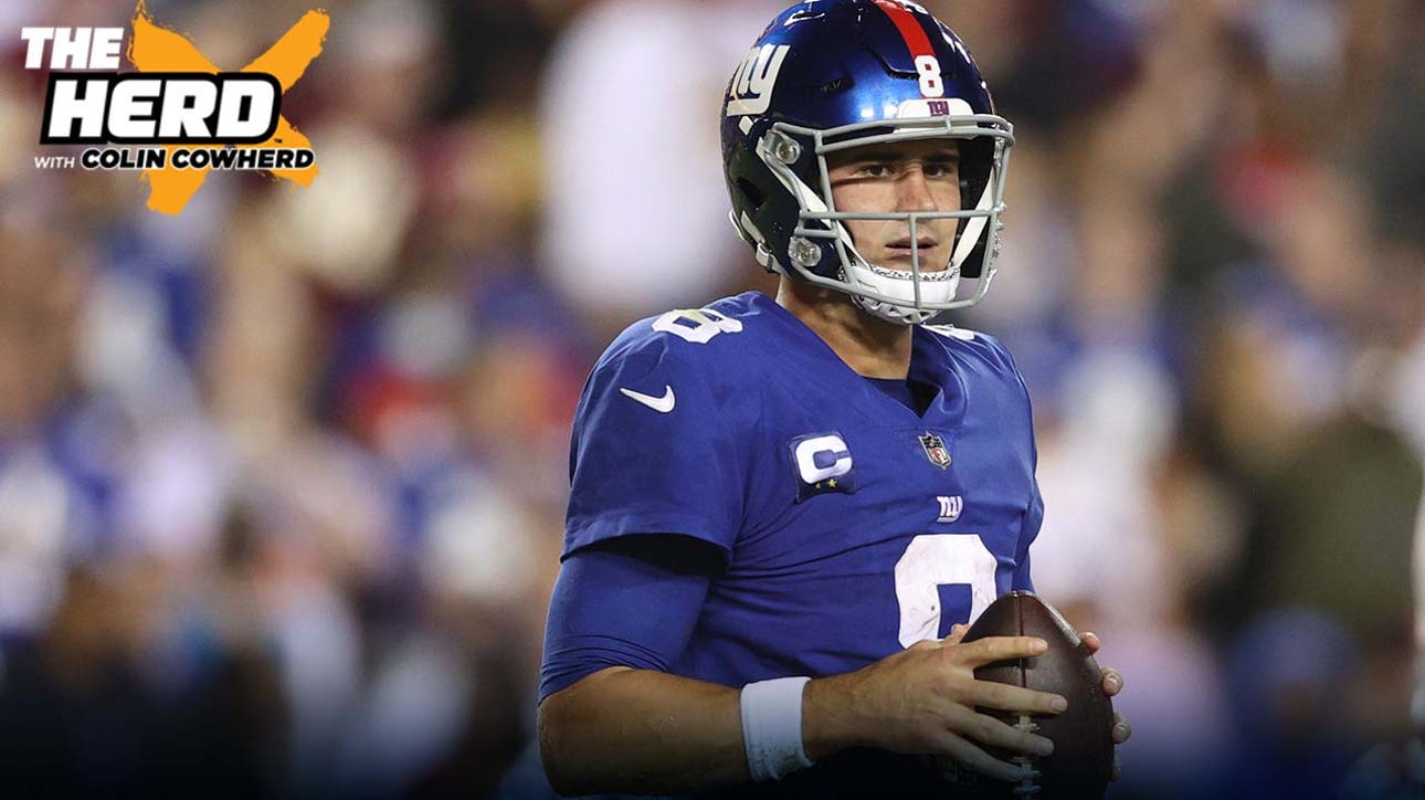 Colin Cowherd: The New York Giants don't trust Daniel Jones I THE HERD