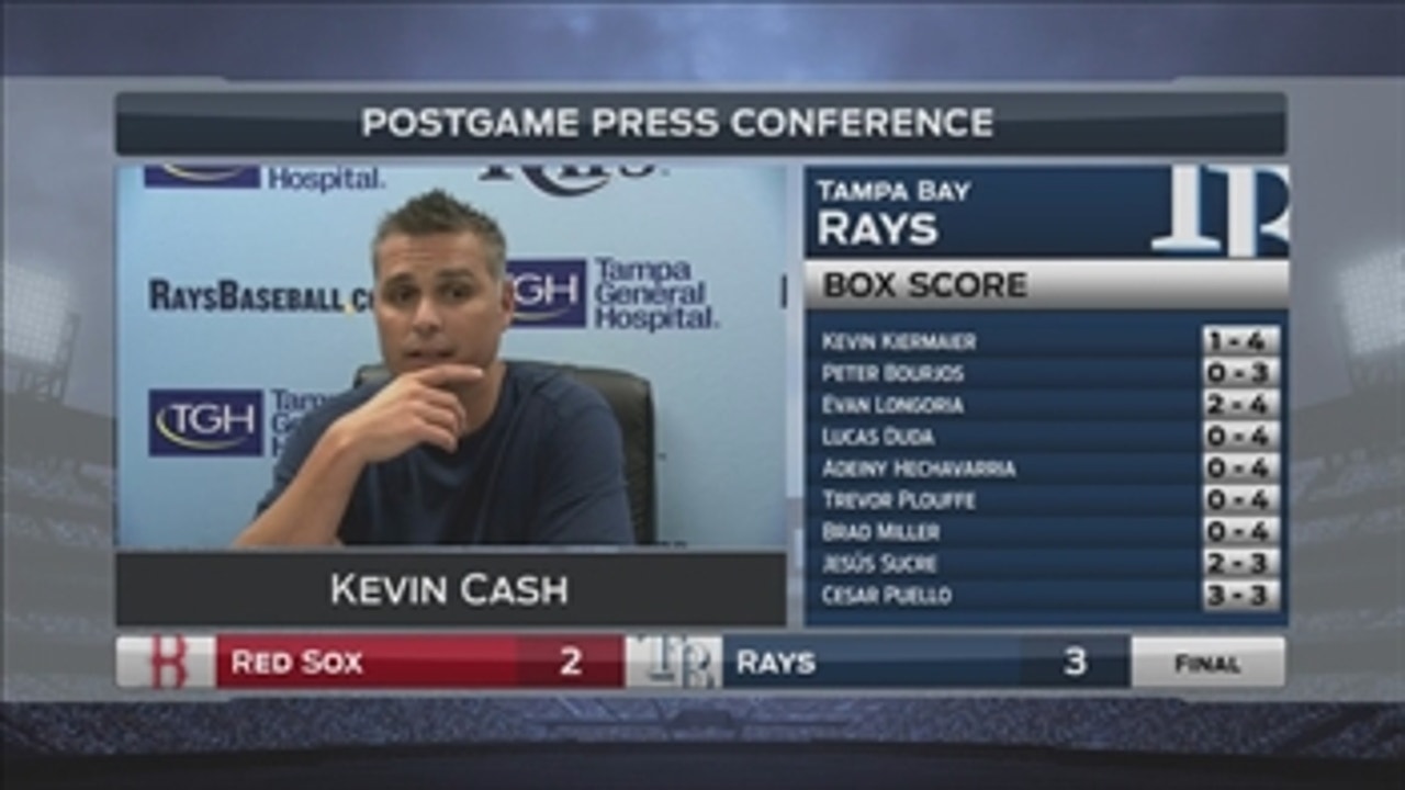 Kevin Cash: We needed to bounce back after 2 tough losses