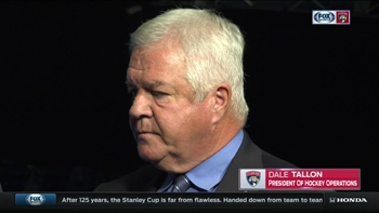 Dale Tallon on Panthers' season: 'We're analyzing it on a daily basis'